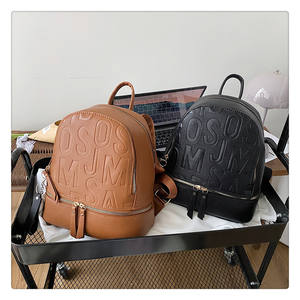 Custom Design Pure Color <b>Womens</b> <b>Backpacks</b> Portable Pu Leather Large Capacity <b>Women</b> <b>Backpacks</b> <b>For</b> Shopping <b>Travel</b> - Product Image 2
