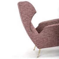 Fauteuil convertible et inclinable contemporain Michelangelo - Modulaire, pliable, en tissu, pour la maison, l'appartement et la salle à manger (style européen)
