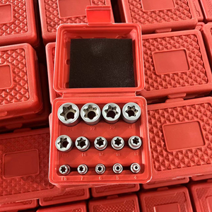 Rynex Nhà Sản Xuất Tự Động Công Cụ Sửa Chữa Ratchet Phím <span class=keywords><strong>14</strong></span> Pcs Chrome Ổ Cắm Từ Tính Cờ Lê Bộ - Product Image 1