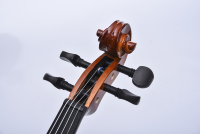 Violon professionnel en érable taille 4/4, finition naturelle brillante de qualité supérieure, modèle Tiger Flame, pour performance orchestrale et vente en gros