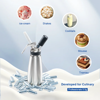 Cartouche de crème compacte de 8,4 g, idéale pour la pâtisserie et la préparation de desserts à la maison