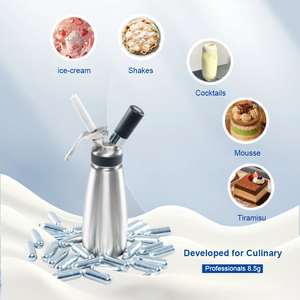 Cargador de Crema Compacto de 8.4g, Ideal para Repostería Casera y Preparación de Postres - Product Image 4