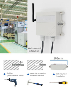 LoRa Wireless Soil <strong>Moisture</strong> and Temperature Sensor IP68 Battery Powered Data <strong>Collector</strong> for Smart Agriculture Irrigation - Product Image 4