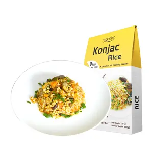 Wholesale Low Carb Ketogenic Pasta Konjac Rice Instant Konjac Rice