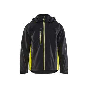 BLAKLADER-Chaqueta Shell 479019779933M Negro/Amarillo-EAN 7330509592311 CHAQUETAS DE TRABAJO TODA LA TEMPORADA CHAQUETAS SOFTSHELL - Product Image 1