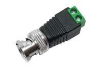 Balun vidéo HD de haute qualité pour connecteur d'alimentation cc mâle DVR NVR GL BNC