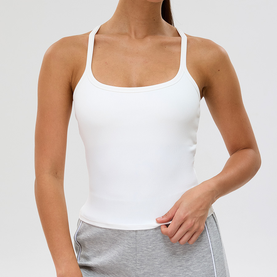 Spring Summer I-shaped Shockproof Sports Vest Women's Outdoor Fitness Yoga tank Tops Quick-drying Yoga Wear Top Vest