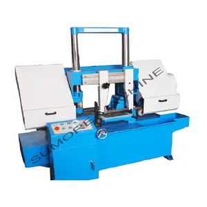 BS4235 Horizontal Bandsaw For Metal Cutting GH4235 China Hydraulic Automatic Metal Band Saw Double Column Band Saw Machine