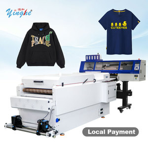 Yinghe 4 tête XP600 imprimante DTF haute vitesse 60cm DTF Shaker poudre automatique encre pigmentée nouvelle condition T-shirt imprimante - Product Image 2