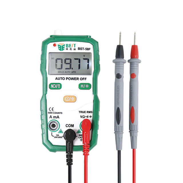 BEST Portable 9999 True - RMS Multimeters LCD Display Digital Auto Ranging Multimeter for Sale