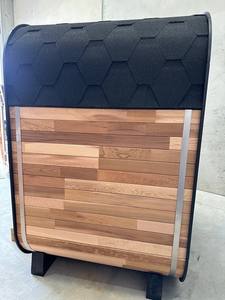 Sauna extérieur de luxe en cèdre pour 1-2 personnes, cabine de sauna carrée, spa, par le fabricant, sauna à vapeur intérieur - Product Image 3