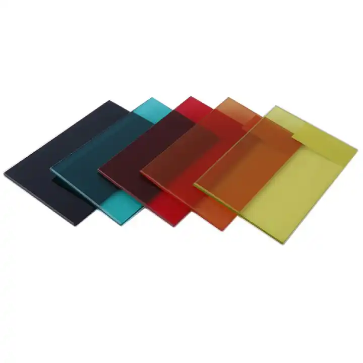 Custom Color Laminated Curve Glass Reflective Architectural Tempered Glass