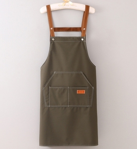 Tabliers écologiques pour la restauration, logo personnalisé, tablier de cuisine en coton biologique - Product Image 4