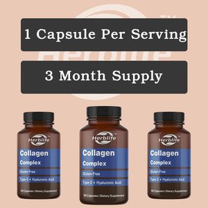 OEM Hot Sale - Customizable - <strong>Collagen</strong> Complex with Hyaluronic Acid, 90 Capsules, 3 Month <strong>Supply</strong> - Product Image 3