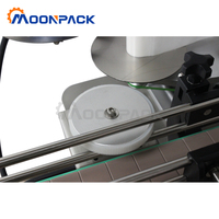Machine d'étiquetage automatique industrielle Moonpack ARLM-160A, applicateur d'étiquettes autocollantes, machine d'étiquetage de bouteilles rondes