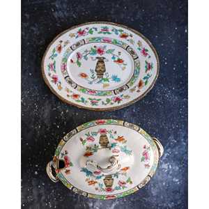 Juego de Vajilla Ecológico Royal Doulton de 6 Piezas, Decoración Chinoiserie de Principios del Siglo XX, Kit de Tazas con Relieve Dorado, para Uso en Hogares y Hoteles, kg - Product Image 6