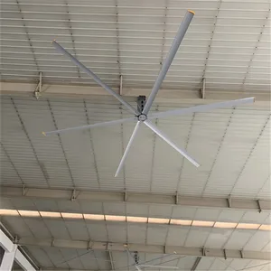 20ft 6.1m hvls grandes ventiladores do teto industrial com 6 lâminas