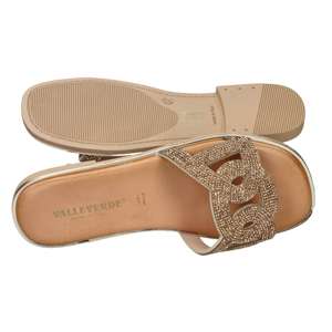 Valleverde Women's <b>Flat</b> Slipper Bronze 40 Low Heel 1,5 Cm - Product Image 6