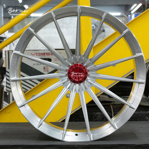 Roues forgées personnalisées avec argent brossé transparent, chrome, poli, couvercle de verrouillage central 19 20 21 22 24 26 pouces de luxe - Product Image 3