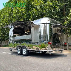 Wecare di động thanh Trailer imbisswagen foodtruck phục vụ Trailer cà phê kem pizza xe tải thực phẩm đầy đủ trang bị nhà hàng