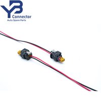 2112985-A Konektor TE MCON 2 Pin Betina Tertutup dengan Kabel Pigtail untuk Sensor VW Audi
