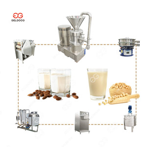 Dây Chuyền Sản Xuất Ép Lạnh Công Nghiệp Máy Lọc Hạnh Nhân Máy Vắt Sữa Đậu Nành Và Thiết Bị Máy Chế Biến - Product Image 1