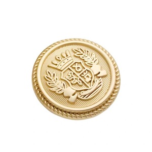 Wholesale <strong>Button</strong> Fancy Clothes Vintage Ladies Golden Factory Shank Customised Metal Clothing Sewing <strong>Loop</strong> <strong>Buttons</strong> - Product Image 5