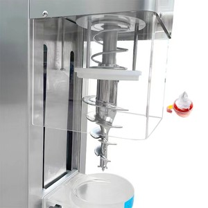 Yogurt Swirl Frozen Yogurt Real Fruits Ice Cream Blender Machine Envío gratis - Product Image 6