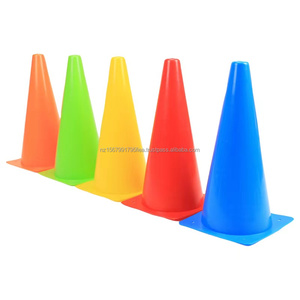 Cône de sécurité sportif Wesure 30 cm en PE, cônes d'entraînement d'agilité pour activités sportives en extérieur, marqueur de terrain pour routes - Product Image 3
