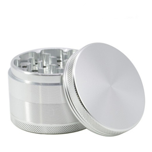 40mm-100mm 4 층 알루미늄 합금 사용자 정의 로고 마그네틱 뚜껑 사전 테스트 품질 향신료 허브 그라인더 - Product Image 4