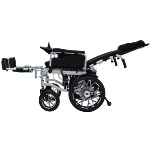 <span class=keywords><strong>Silla</strong></span> <span class=keywords><strong>de</strong></span> <span class=keywords><strong>Ruedas</strong></span> Eléctrica Plegable <span class=keywords><strong>de</strong></span> Acero con Respaldo Alto <span class=keywords><strong>para</strong></span> Exteriores, Ligera y con Batería, <span class=keywords><strong>para</strong></span> Personas Mayores y con Discapacidad - Product Image 1