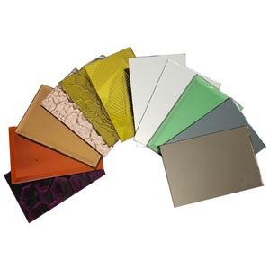 Miroir décoratif en verre aluminium gris double peinture, épaisseur 4 mm, unidirectionnel - Product Image 1