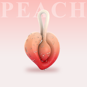 Bestmoon Giocattolo Sessuale Multifunzionale per Adulti Vibratore a Forma di Pesca per Coppie Vibratore per Clitoride e Capezzoli Femminili Anello Penieno Maschile Giocattolo Sessuale per Coppie - Product Image 1