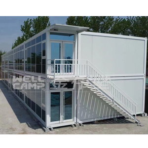 WELLCAMP - Casa Prefabricada de Bajo Costo, de Ensamblaje Rápido, de 20 Pies, Estable, para Uso Comercial, Almacén, Oficina, Hotel, Sala de Estar, Casa Pequeña - Product Image 2