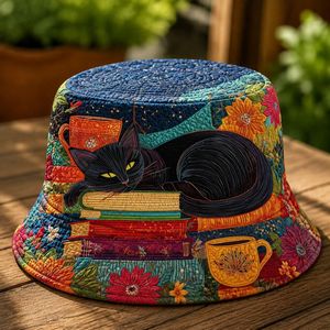 <span class=keywords><strong>Cappello</strong></span> da Pescatore 3D Trapuntato con Stampa Digitale Magnifica, Unisex per Viaggi e Attività all'Aperto, per Uomini e Donne, Vendita all'Ingrosso OEM - Product Image 4