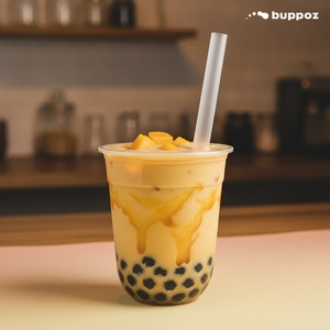 Sirop de mangue 5kg Bouteille Halal HACCP Végétarien pour les magasins de Bubble Tea et de Milk Tea Emballage en vrac - Product Image 3