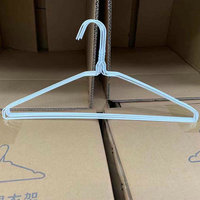 Cintres à linge en fil métallique, cintres à vêtements blancs, 500 pièces