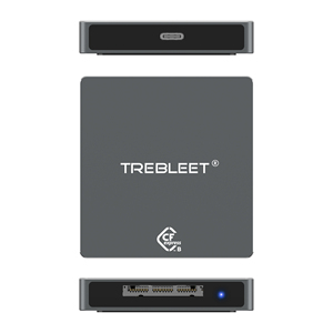 Cfexpress Loại B Đầu đọc thẻ, USB 3.1 Gen 2 10gbps, Mini xách tay nhôm trường hợp bên ngoài, hỗ trợ Android /Windows/Mac OS - Product Image 3