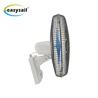 Meilleure vente 18 pouces ventilateur mural électrique commande mécanique 3 vitesses oscillation gril en plastique usage domestique