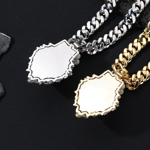 <span class=keywords><strong>Collana</strong></span> <span class=keywords><strong>con</strong></span> Ciondolo <span class=keywords><strong>Leone</strong></span> Re <span class=keywords><strong>Leone</strong></span> <span class=keywords><strong>con</strong></span> Zirconi, Placcata in Oro e Rodio, Stile Hip Hop, Gioielli Unisex - Product Image 6