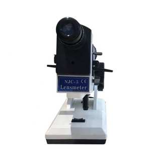 جهاز قياس العدسات اليدوي HOLYAVISION NJC-5، آلة بصريات معدنية مع ضمان لمدة 3 سنوات، مقياس عدسات يدوي داخلي القراءة - Product Image 1