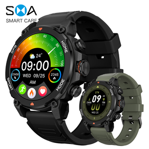 Montre connectée d'extérieur en gros avec GPS, altimètre, <span class=keywords><strong>boussole</strong></span>, écran HD G6, autonomie prolongée, étanche 5 ATM pour hommes - Product Image 2