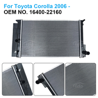 Radiateur de refroidissement de camion en aluminium de pièces d'auto pour Toyota Corolla Nissan Navara Lexus Isuzu NPR Suzuki Daihatsu Mitsubishi Japon voiture