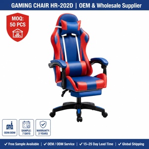 Silla de Juego OEM ODM Directo de Fábrica, Respaldo Alto, Cuero PU, con Reposapiés, Logotipo Personalizado, Envío Rápido - Product Image 2