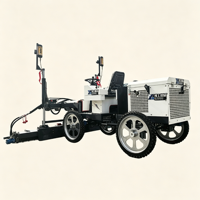 Machine à niveler au laser auto-ajustable avec contrôle hydraulique de la hauteur pour les sols des gares