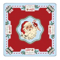 Mahjong Natal Retro Holly Amerika Set Lengkap Empat Lapis Akrilik 160 Ubin Hadiah Mewah untuk Keluarga Malam Pesta Natal