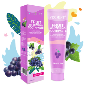 Dentifrice sans fluorure à l'extrait de fruits d'usine, haleine fraîche, blanchissant, pâte <span class=keywords><strong>dentaire</strong></span> naturelle, marque privée OEM <span class=keywords><strong>pour</strong></span> les cliniques dentaires - Product Image 5