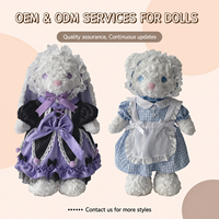 Kulit Boneka Hewan Kosong DIY Berkualitas Tinggi untuk Isian Sendiri (Kelinci, Beruang, Monyet)