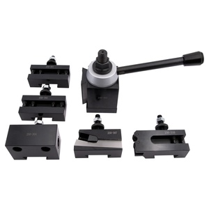 Mini Lathe Machine Tools Accessories Piston/Wedge GIB Type <b>Quick</b> Change Tool Holder 6pcs/set 250-300/333 - Product Image 3