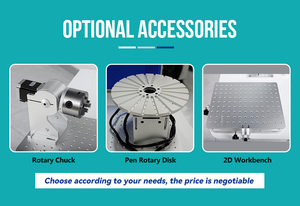 Machine de marquage laser à fibre 50W 200Mm CNC refroidie par air pour les étiquettes d'oreille des animaux et la gravure de bijoux avec prise en charge AI/DWG - Product Image 4